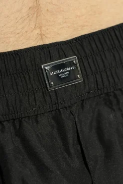 Dolce & Gabbana CZARNY Szorty kąpielowe