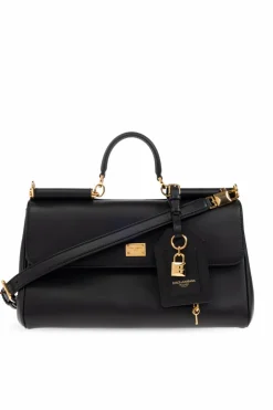 Dolce & Gabbana CZARNY Torba do ręki `Sicily`