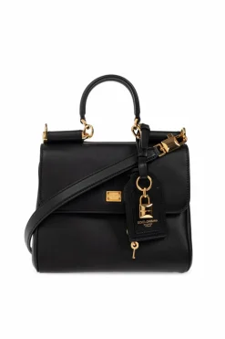 Dolce & Gabbana CZARNY Torba do ręki `Sicily`