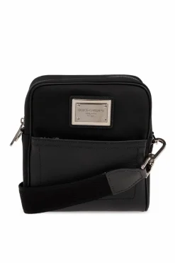 Dolce & Gabbana CZARNY Torba na ramię z logo