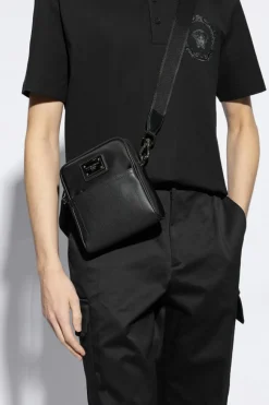 Dolce & Gabbana CZARNY Torba na ramię z logo