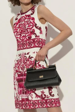 Dolce & Gabbana CZARNY Torba do ręki `Sicily`