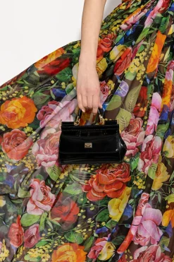 Dolce & Gabbana CZARNY Torba na ramię ‘Sicily Small’