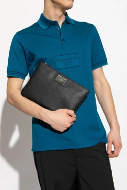 Dolce & Gabbana CZARNY Torba do ręki z logo