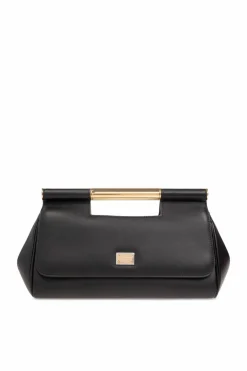 Dolce & Gabbana CZARNY Torba do ręki ‘Sicily Medium’
