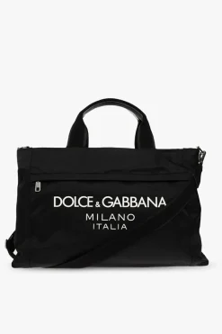 Dolce & Gabbana CZARNY Torba ‘Sicilia DNA’ typu ‘shopper’