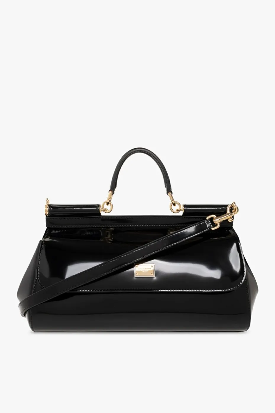 Dolce & Gabbana CZARNY Torba na ramię ‘Sicily Medium’