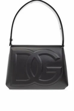 Dolce & Gabbana CZARNY Torba na ramię z logo