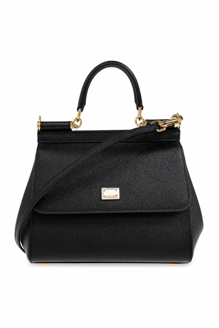 Dolce & Gabbana CZARNY Torba do ręki `Sicily Medium`