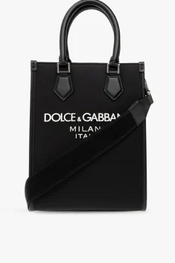 Dolce & Gabbana CZARNY Torba na ramię z logo