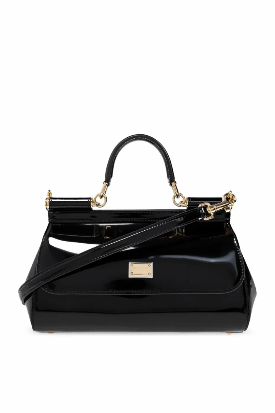 Dolce & Gabbana CZARNY Torba na ramię `Sicily`