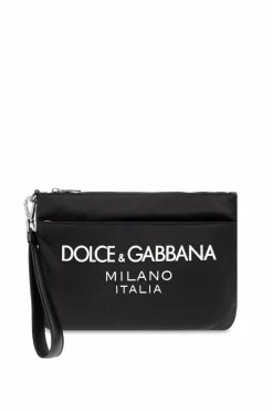 Dolce & Gabbana CZARNY Torba do ręki z logo