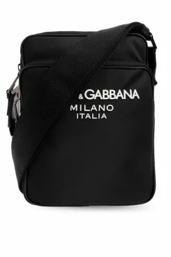 Dolce & Gabbana CZARNY Torba na ramię z logo