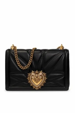Dolce & Gabbana CZARNY Torba na ramię z logo