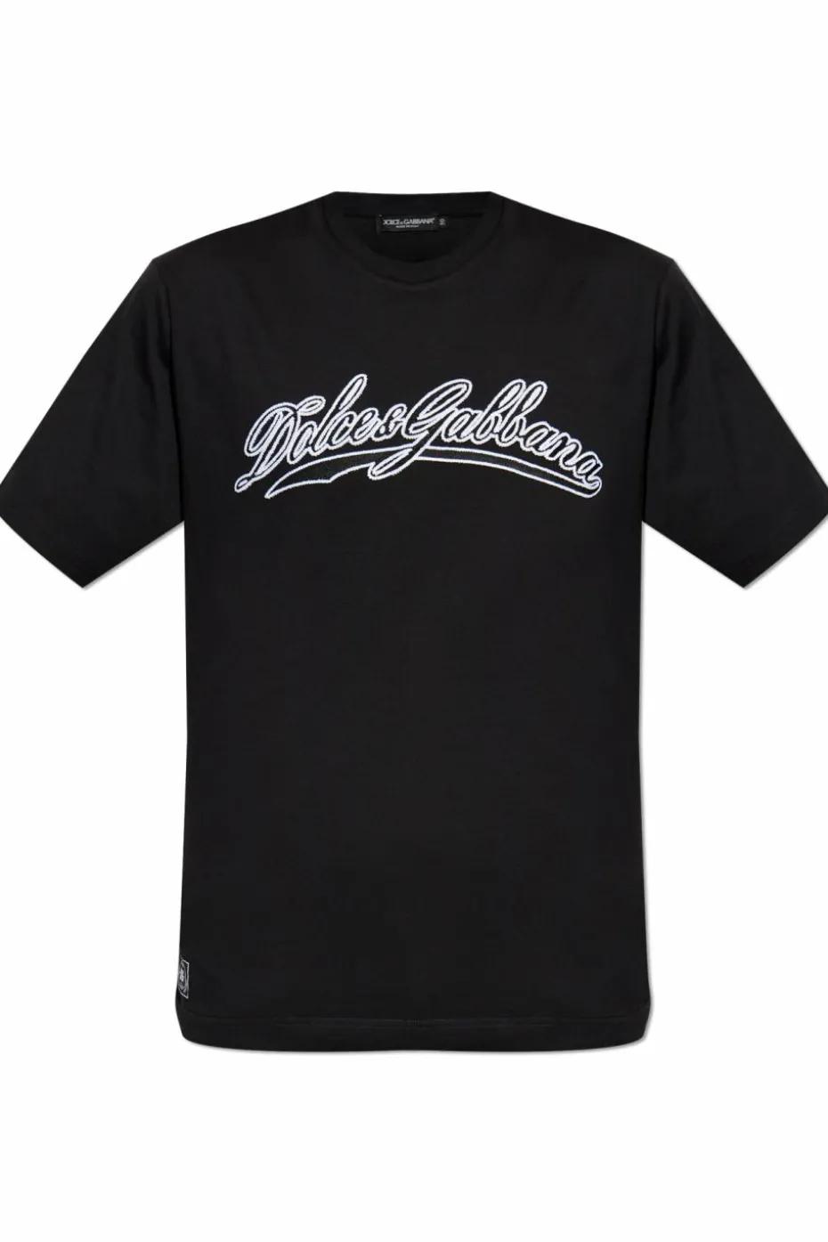 Dolce & Gabbana CZARNY T-shirt z logo