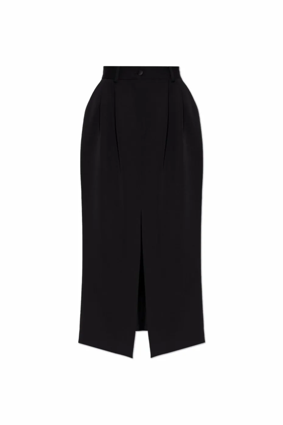 Dolce & Gabbana CZARNY Wełniana spódnica