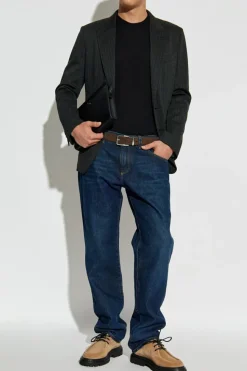 Dolce & Gabbana CZARNY Wełniany sweter