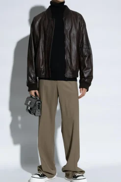 Dolce & Gabbana CZARNY Wełniany golf