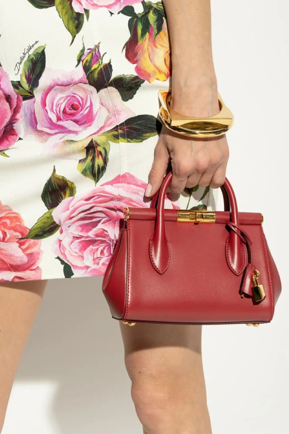 Dolce & Gabbana CZERWONY Torba do ręki `Marlene Mini`