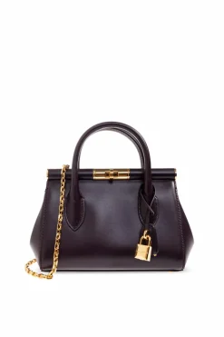 Dolce & Gabbana FIOLETOWY Torba do ręki ‘Marlene Mini’