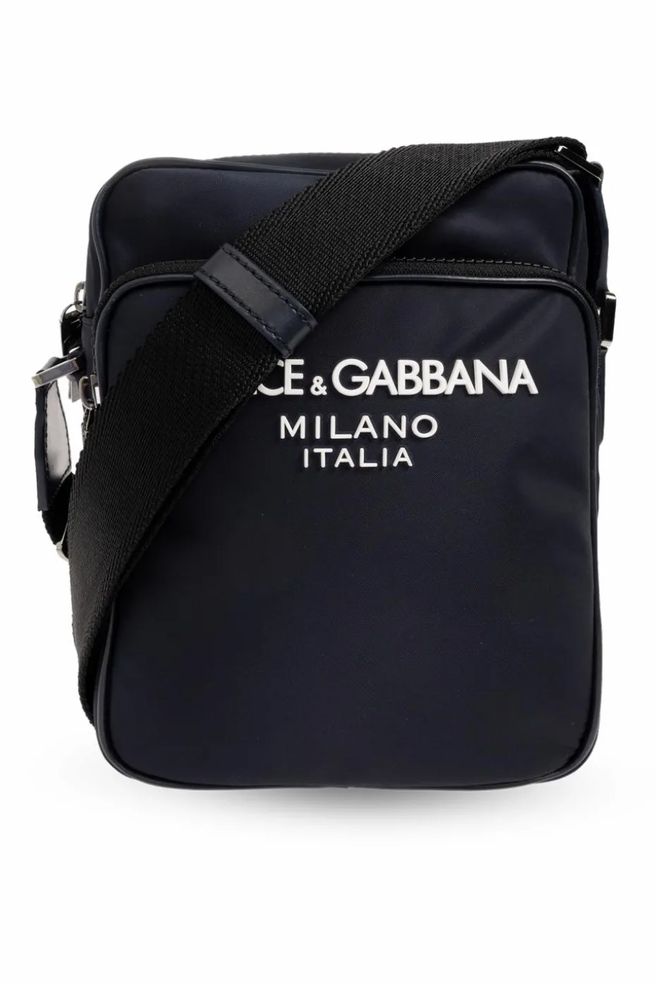 Dolce & Gabbana GRANATOWY Torba na ramię z logo