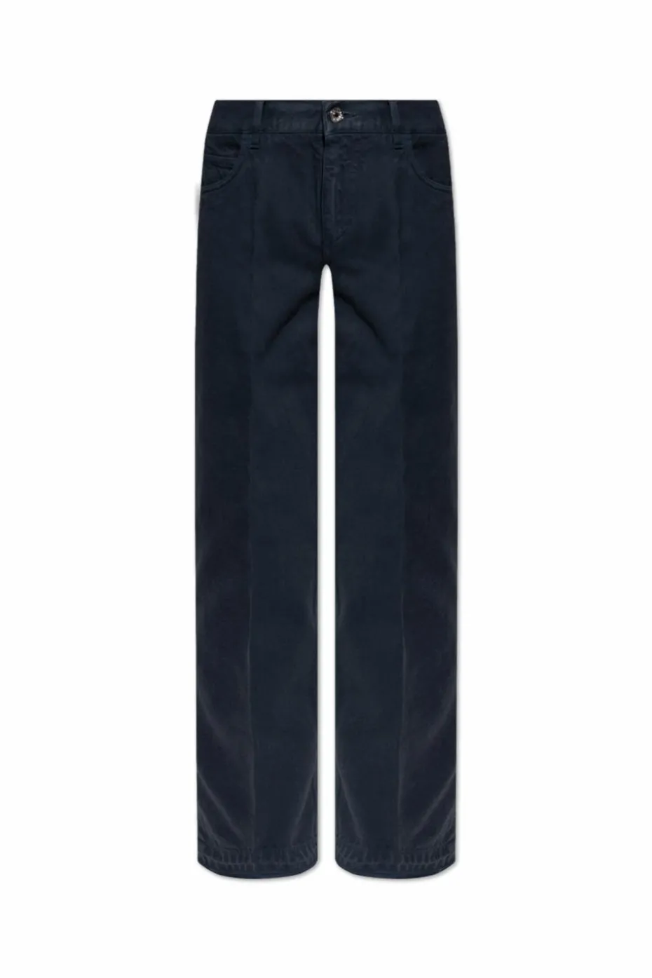 Dolce & Gabbana GRANATOWY Jeansy z logo