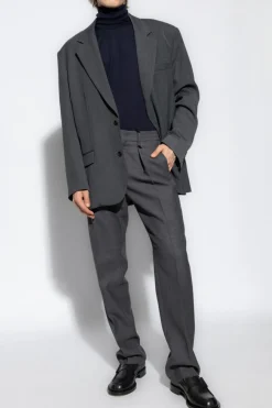Dolce & Gabbana GRANATOWY Kaszmirowy golf