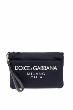 Dolce & Gabbana GRANATOWY Torba do ręki