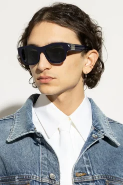 Dolce & Gabbana GRANATOWY Okulary przeciwsłoneczne