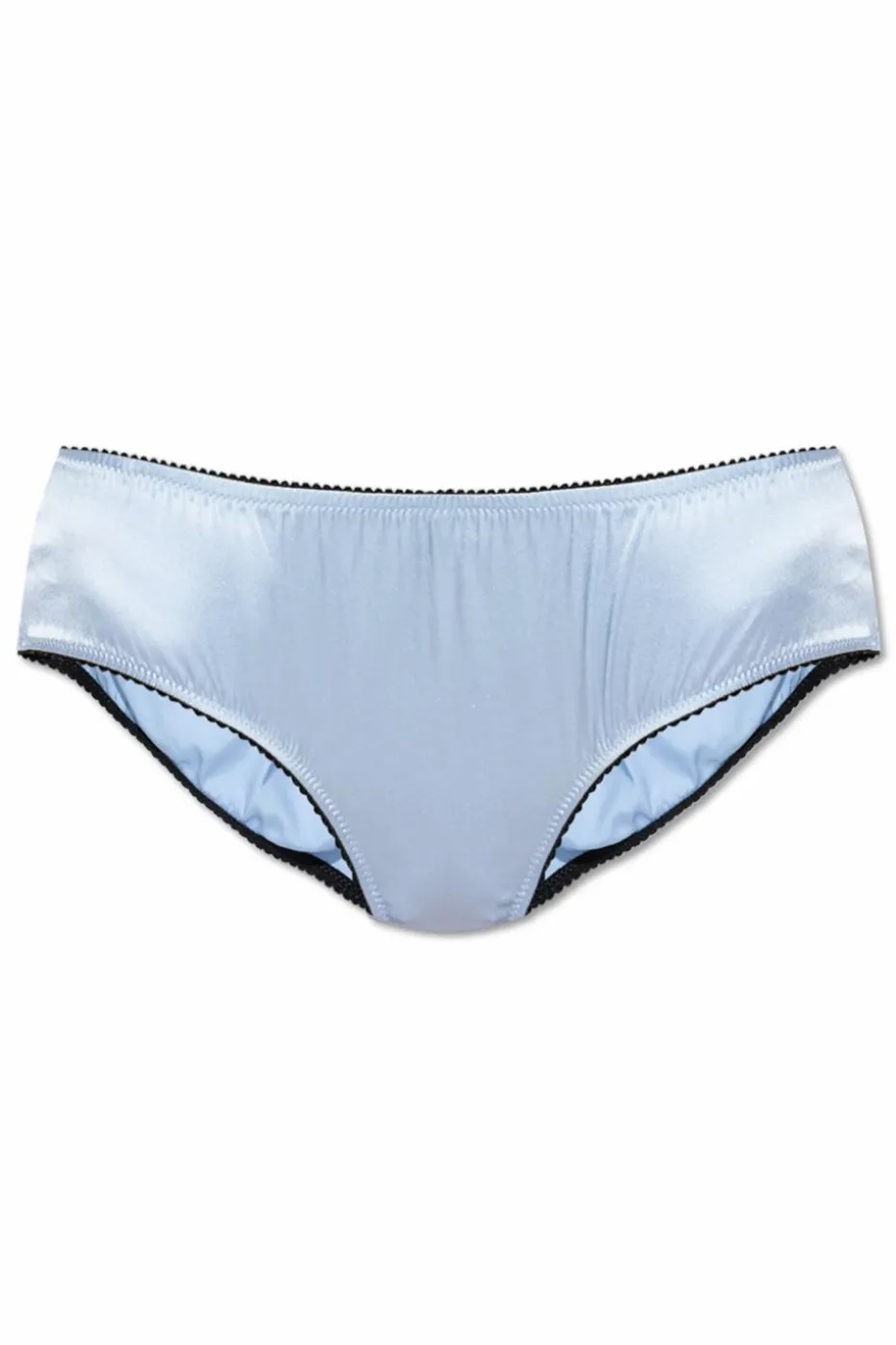 Dolce & Gabbana jasnoniebieski Jedwabne figi