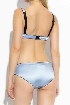 Dolce & Gabbana jasnoniebieski Jedwabne figi