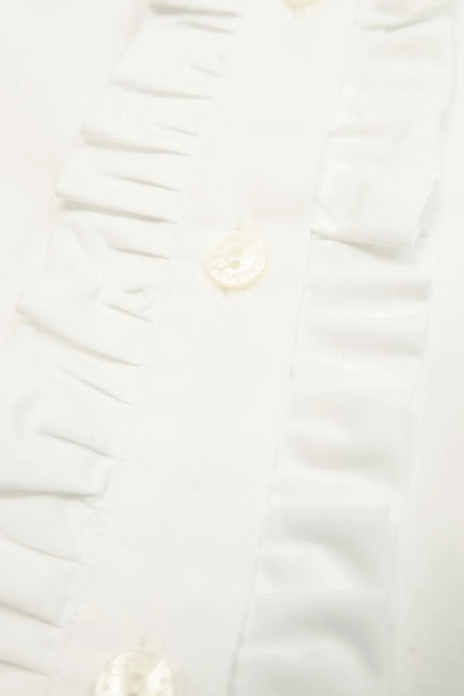 Dolce & Gabbana Kids BIAŁY Koszula z haftem