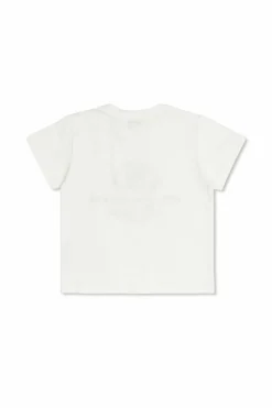 Dolce & Gabbana Kids BIAŁY T-shirt z logo