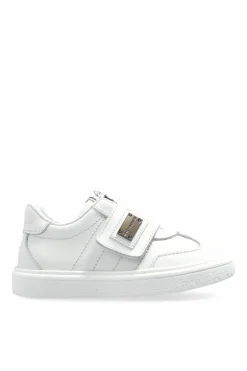Dolce & Gabbana Kids BIAŁY Buty sportowe z aplikacją
