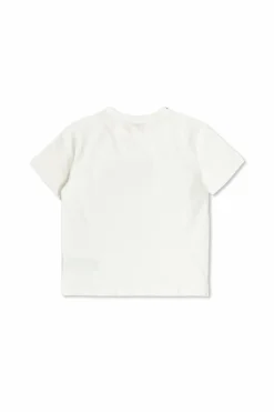 Dolce & Gabbana Kids BIAŁY T-shirt z logo