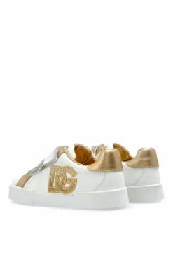 Dolce & Gabbana Kids BIAŁY Buty z logo