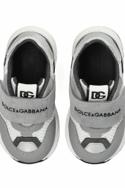 Dolce & Gabbana Kids BIAŁY Buty sportowe z logo