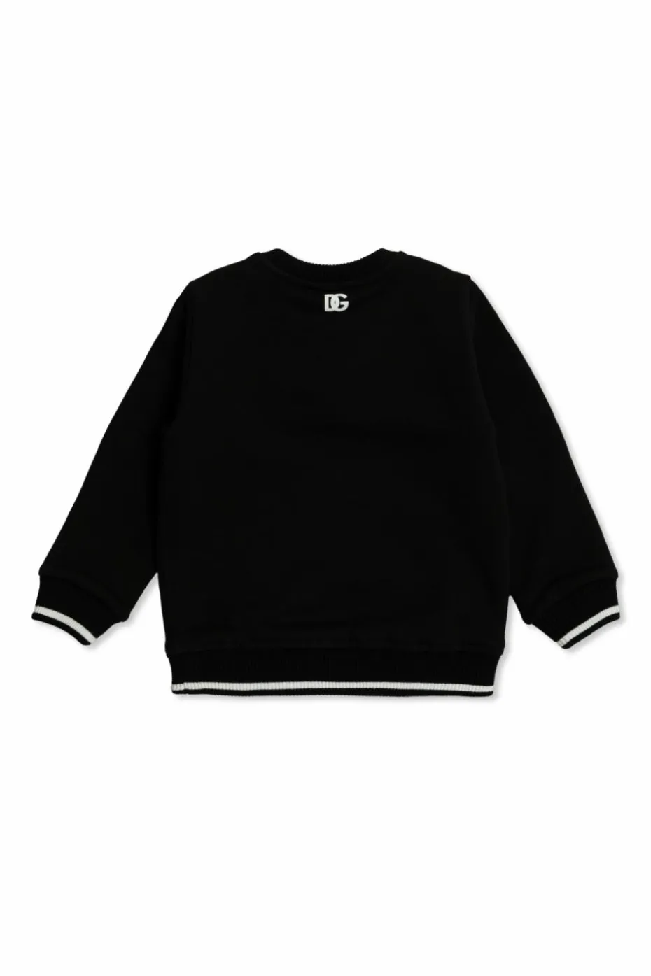 Dolce & Gabbana Kids CZARNY Bluza z logo