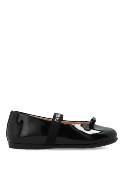 Dolce & Gabbana Kids CZARNY Baleriny z logo