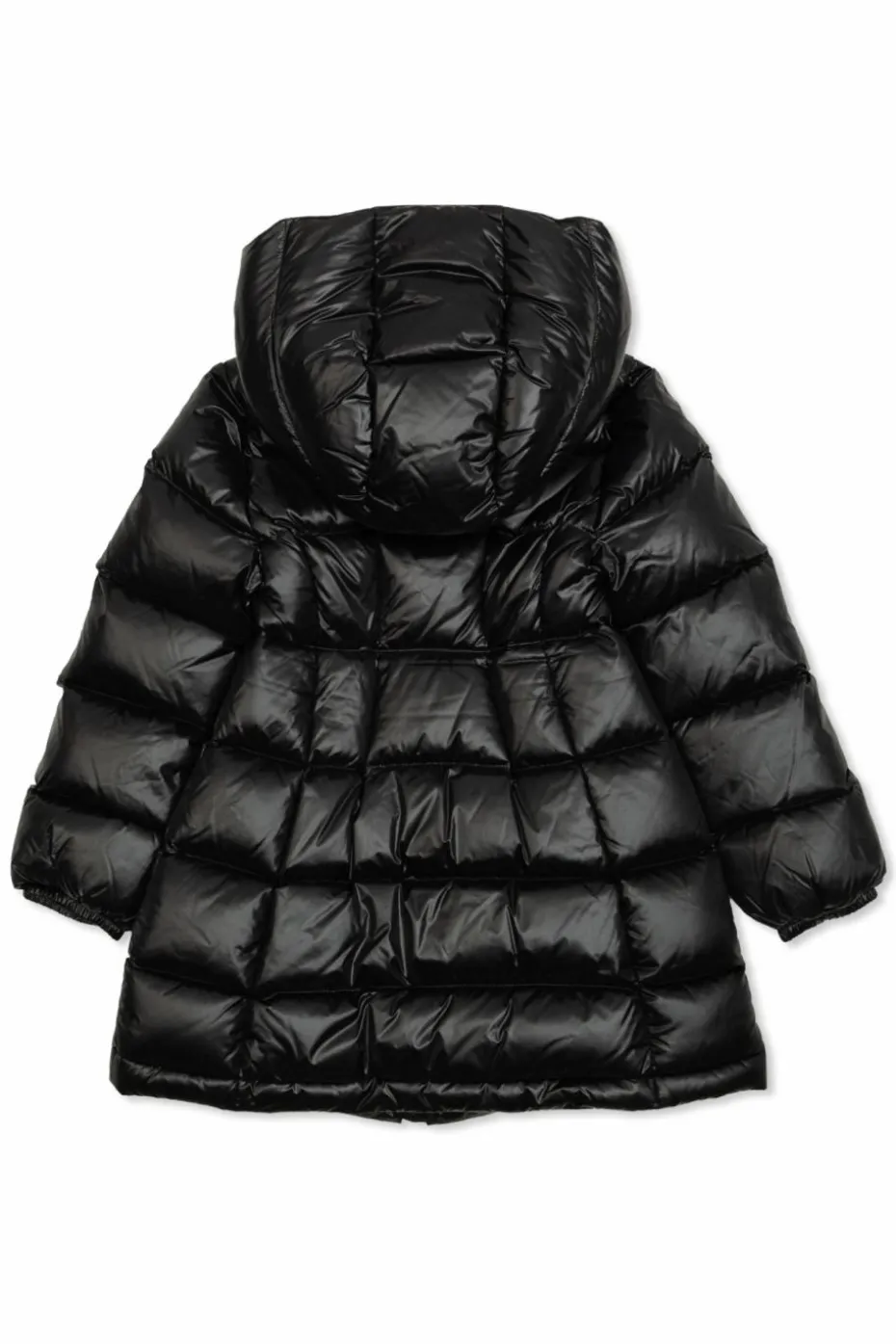 Dolce & Gabbana Kids CZARNY Kurtka puchowa z odpinanym kołnierzem