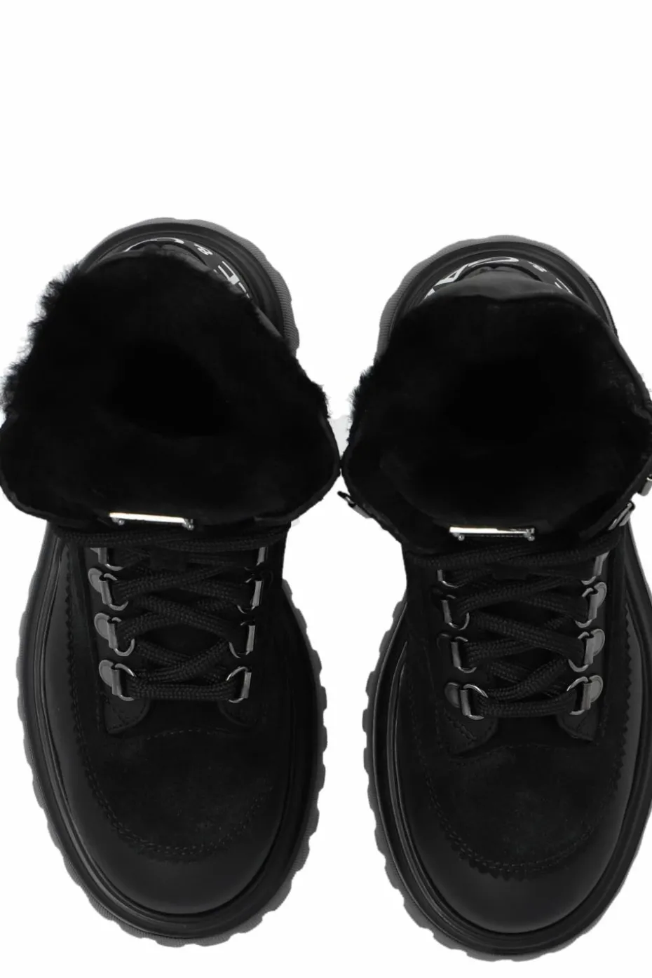Dolce & Gabbana Kids CZARNY Buty za kostkę z logo