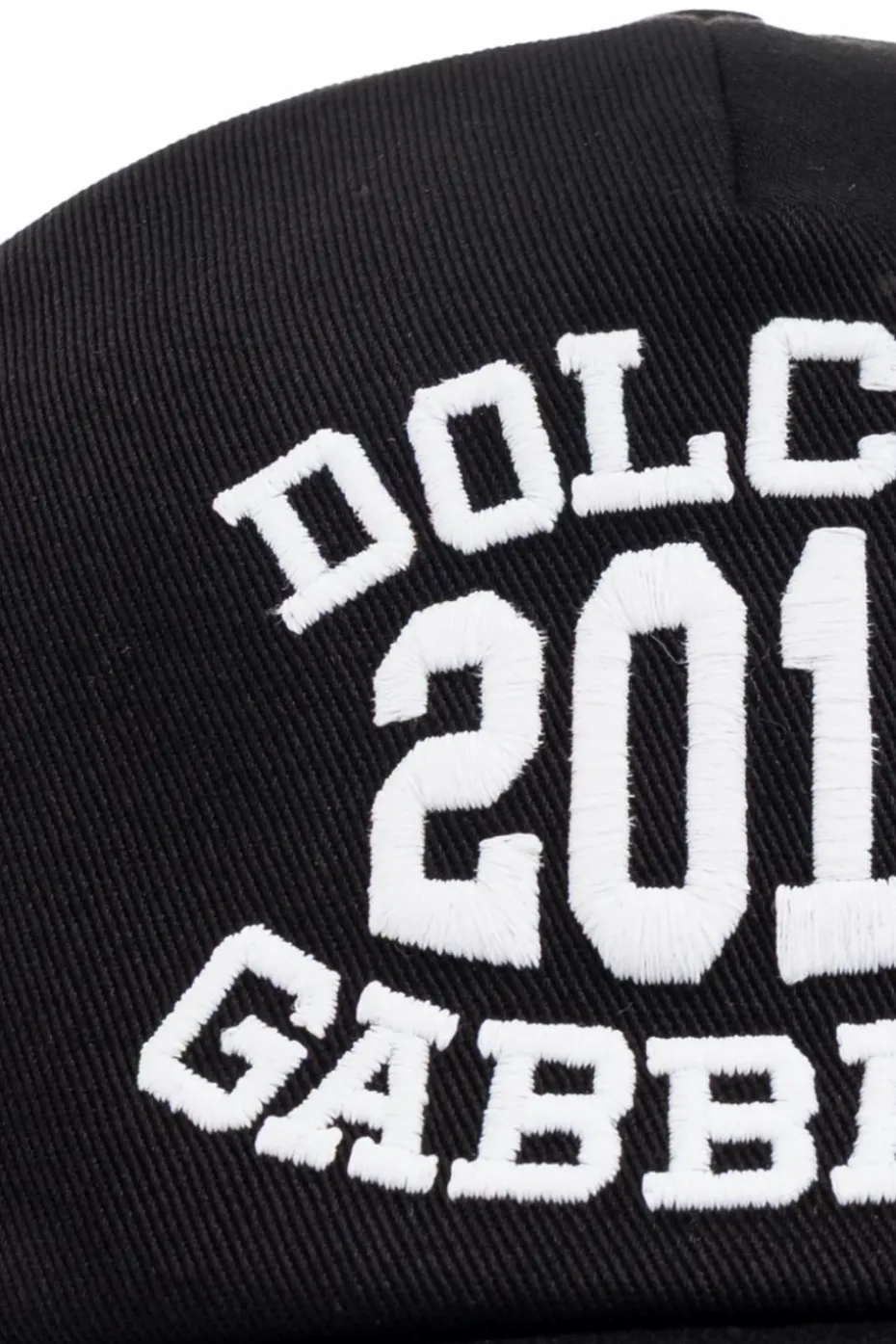 Dolce & Gabbana Kids CZARNY Czapka z logo