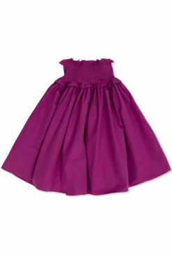 Dolce & Gabbana Kids FIOLETOWY Bawełniana spódnica