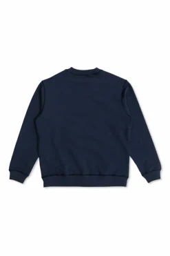 Dolce & Gabbana Kids GRANATOWY Bluza z wypukłym logo