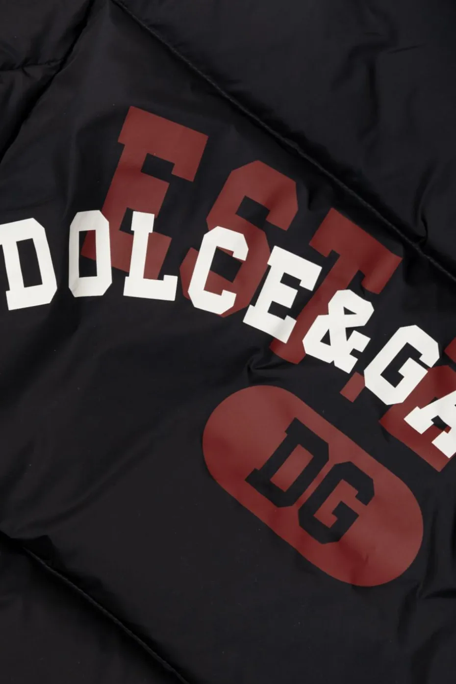 Dolce & Gabbana Kids GRANATOWY Kurtka z odpinanym kapturem