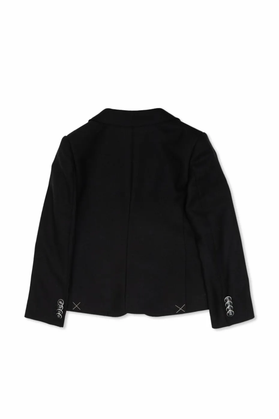 Dolce & Gabbana Kids GRANATOWY Marynarka z naszywką z logo
