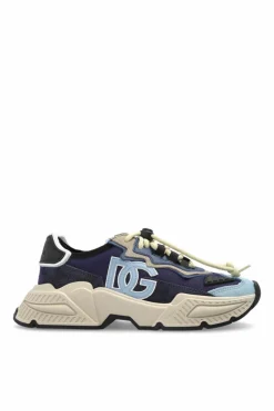 Dolce & Gabbana Kids GRANATOWY Buty sportowe z logo