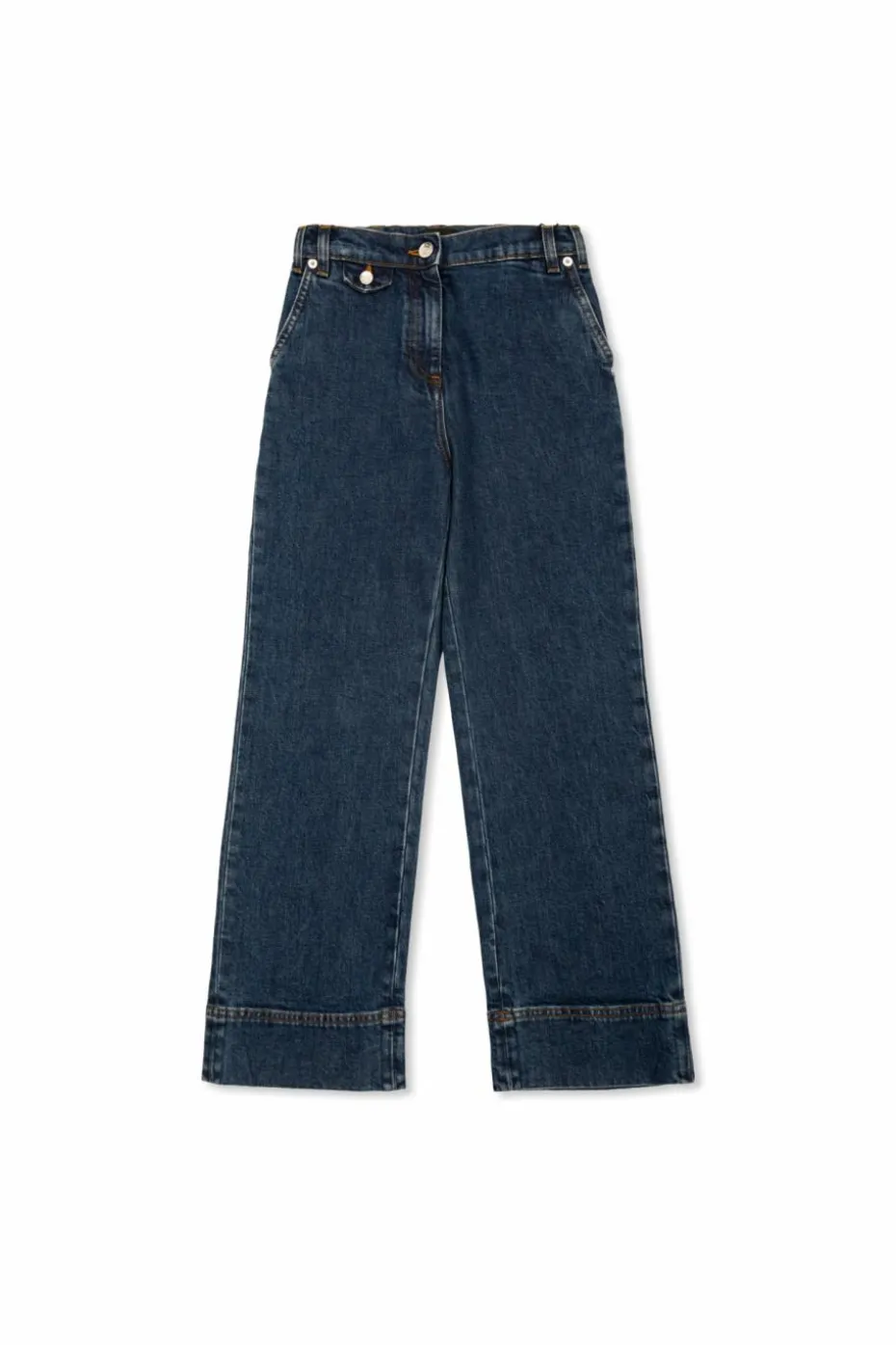 Dolce & Gabbana Kids GRANATOWY Jeansy z logo