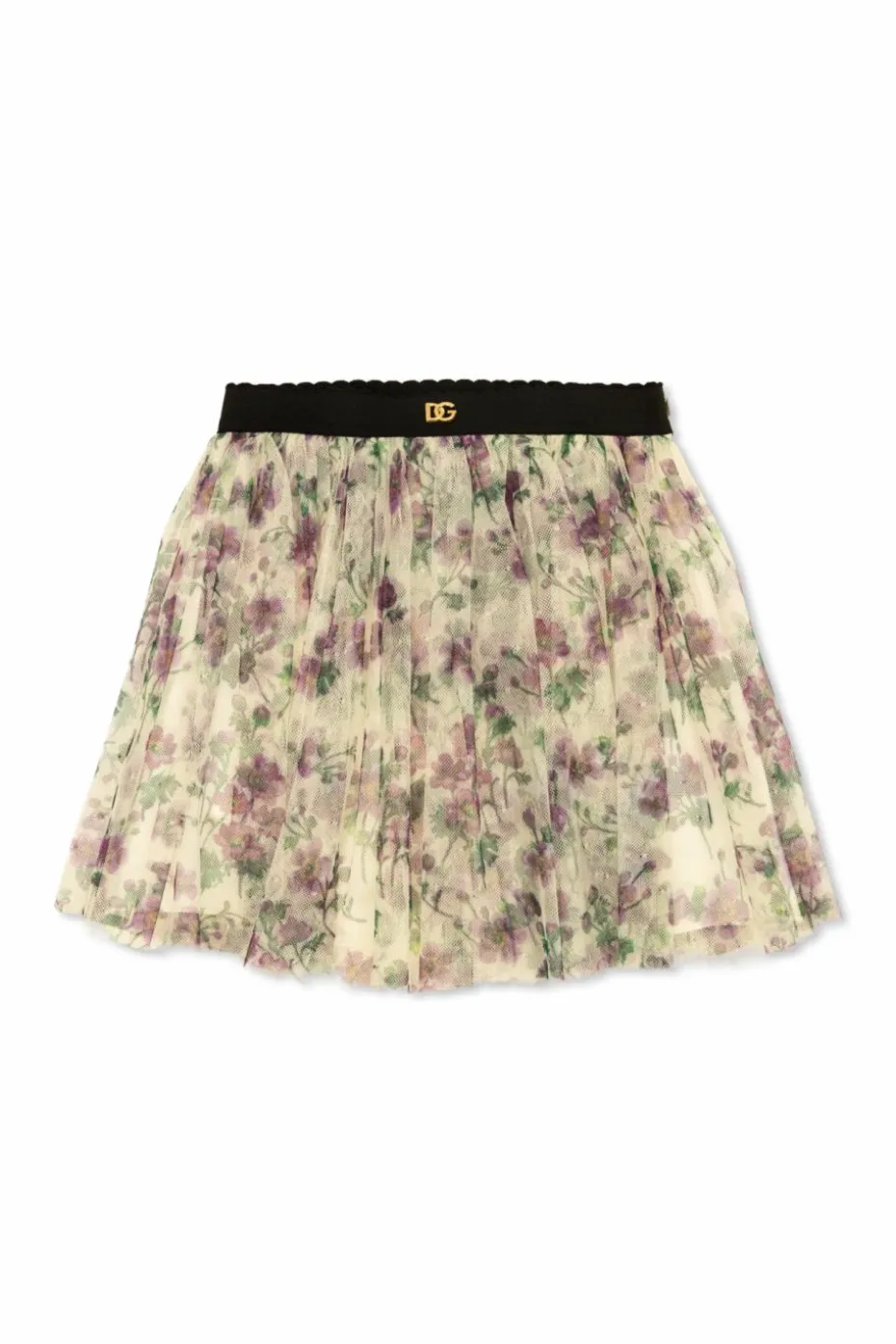 Dolce & Gabbana Kids kremowy Tiulowa spódnica