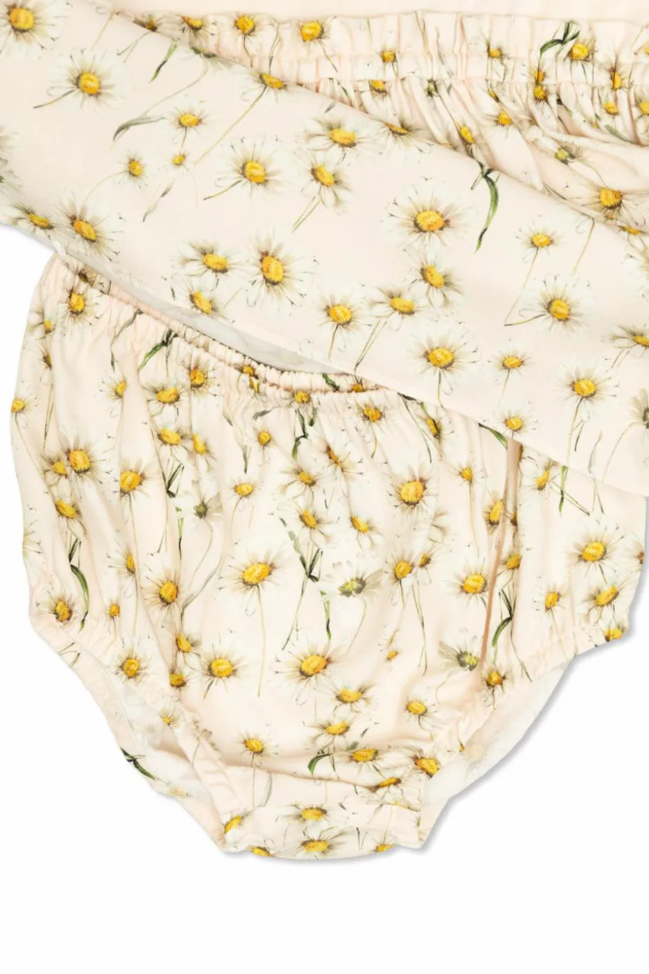 Dolce & Gabbana Kids kremowy Sukienka z motywem kwiatowym